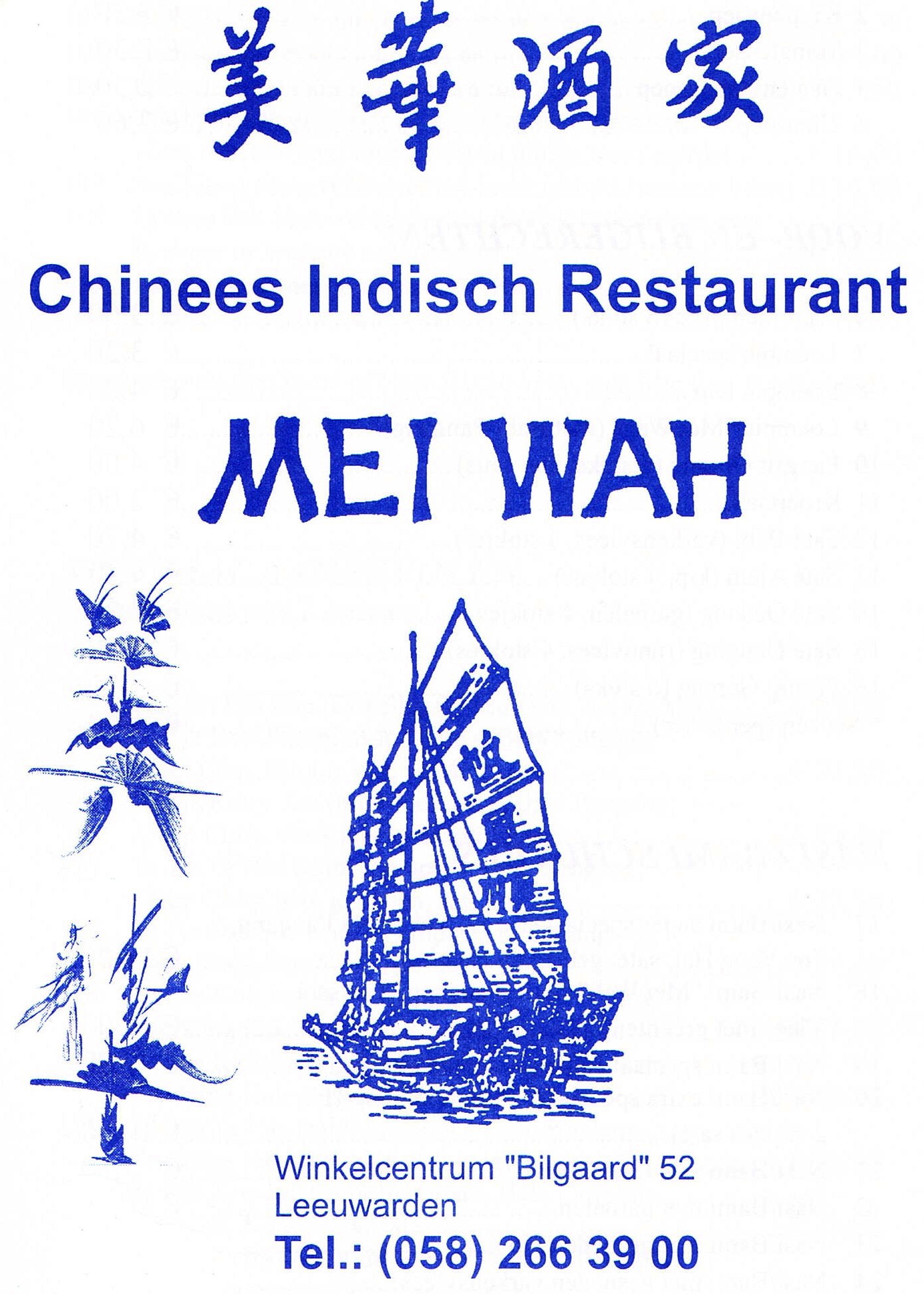 Mei Wah blauw 1